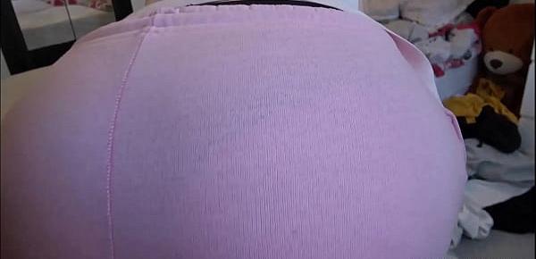  Beautiful phat ass white girl gets cock in her big ass